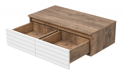 Консоль Dakota 80 на металлокаркасе (белая) DAK-019080-19-012Я Brevita фото в интернет-магазине Русалия