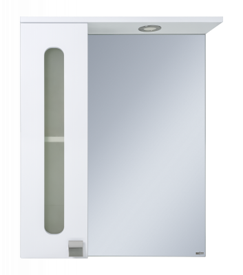 Зеркальный шкаф Урал 60 левый Э-Ура-04060-021Л Misty фото в интернет-магазине Русалия