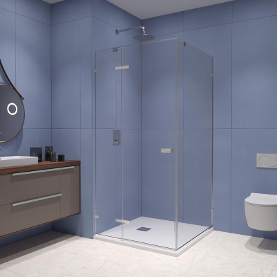 Душевой уголок RGW SV-030 1000x1000, профиль хром, стекло прозрачное фото в интернет-магазине Русалия