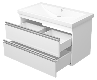 Тумба Ингрид 90 подвесная с раковиной Misty Алиса 90 Misty фото в интернет-магазине Русалия