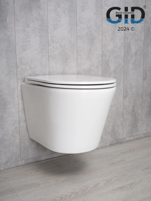 Унитаз подвесной Gid Tr2130 62235Y белый 50x36x35 фото в интернет-магазине Русалия