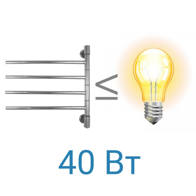 Полотенцесушитель электрический I chrome G4 540*555 Energy фото в интернет-магазине Русалия
