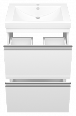 Тумба Ингрид 60 с раковиной Misty Алиса 58 Misty фото в интернет-магазине Русалия