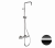 Душевая система термостатическая Remer Elegance EQ32ASSDCFP, черный брашированный хром фото в интернет-магазине Русалия