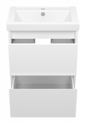 Тумба Алиса 50 подвесная с раковиной Misty Алиса 50 Misty фото в интернет-магазине Русалия