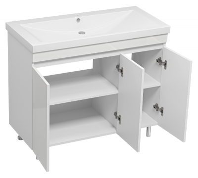 Тумба Енисей 100 с раковиной Misty Алиса 100 Misty фото в интернет-магазине Русалия