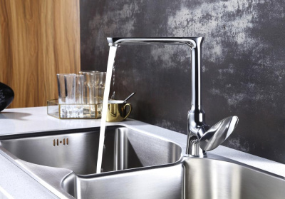 Смеситель для кухонной мойки Lemark Nero (LM0205C) фото в интернет-магазине Русалия