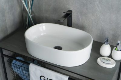 Раковина накладная Gid N9025 фото в интернет-магазине Русалия