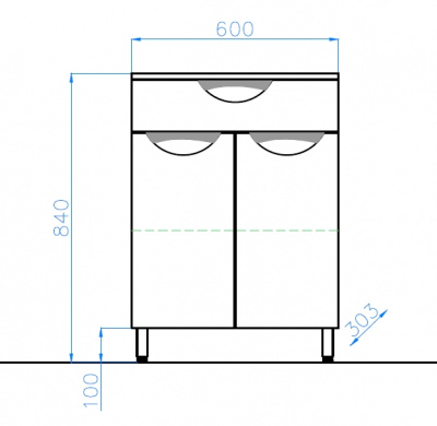 Комод Жасмин 60 Style Line фото в интернет-магазине Русалия