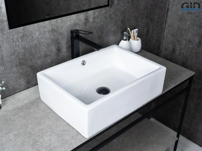 Раковина накладная Gid N9129 фото в интернет-магазине Русалия