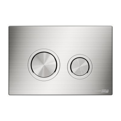 BN01 Кнопка смыва, никель Wasserkraft фото в интернет-магазине Русалия