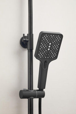 Душевая система HAIBA черный (HB24537-7) фото в интернет-магазине Русалия