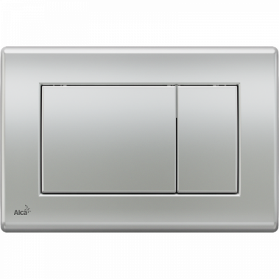 Клавиша смыва M272 хром матовый Alcaplast фото в интернет-магазине Русалия