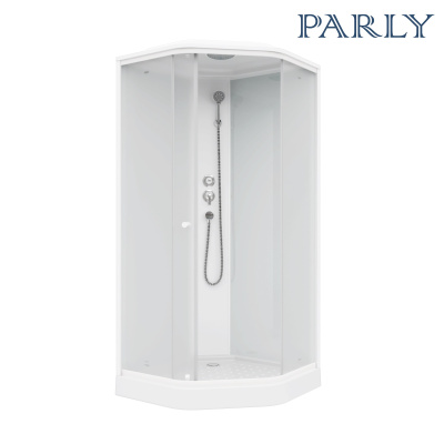 Кабина P911F душевая PARLY 
 90х90х215 см фото в интернет-магазине Русалия
