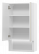 Шкаф Vega 60 над стиральной машиной подвесной (белый) VEG-08060-011 Brevita фото в интернет-магазине Русалия Шкаф Vega 60 над стиральной машиной подвесной (белый) VEG-08060-011 Brevita фото в интернет-магазине Русалия
