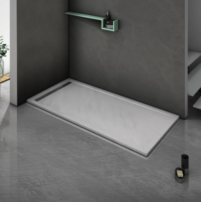 Душевой поддон прямоугольный 80х120 TRS12080 STONE-WT Weltwasser фото в интернет-магазине Русалия