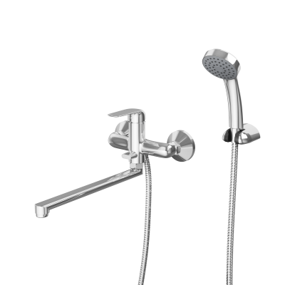 Смеситель для ванны с длинным поворотным изливом RUSH Fiji (FI1835-51) фото в интернет-магазине Русалия