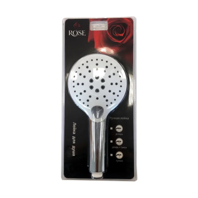 Лейка для душа Rose RH44, хром фото в интернет-магазине Русалия