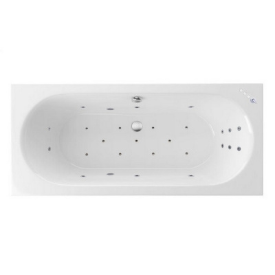 Гидромассажная ванна EXCELLENT Oceana 180x80 "ULTRA" (хром) WAEX.OCE18.ULTRA.CR фото в интернет-магазине Русалия