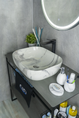 Раковина накладная Gid K397G125 фото в интернет-магазине Русалия