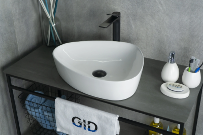 Раковина накладная Gid N9386 фото в интернет-магазине Русалия