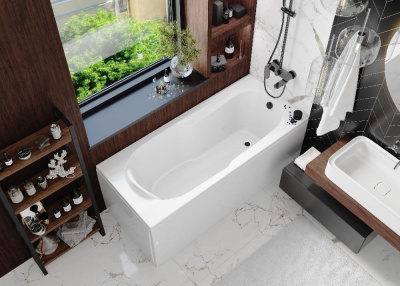 Акриловая ванна VAGNERPLAST NYMFA 150x70 VPBA157NYM2E-04 фото в интернет-магазине Русалия