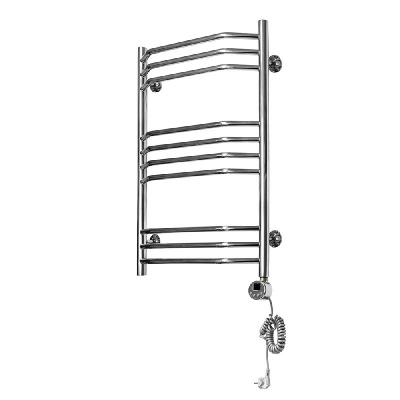 Электрический полотенцесушитель Лаура П10 500x800 ER, хром Domoterm фото в интернет-магазине Русалия