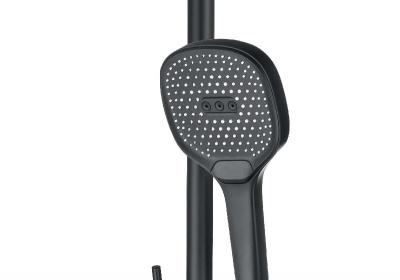 Душевой гарнитур 3jet 73см AQUATEK, матовый черный AQ2021MB фото в интернет-магазине Русалия