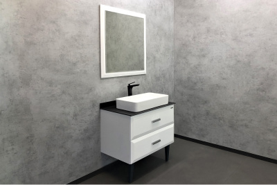 COMFORTY. Зеркало "Империя-80" белый глянец фото в интернет-магазине Русалия