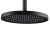 Верхний душ потолочный 260мм AQUATEK, матовый черный AQ2070MB фото в интернет-магазине Русалия