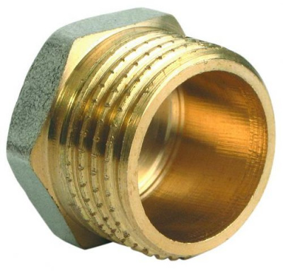 Заглушка 1 наружная латунь SOBIME фото в интернет-магазине Русалия