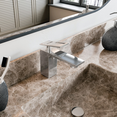 Alme 1503 Смеситель для умывальника Wasserkraft фото в интернет-магазине Русалия