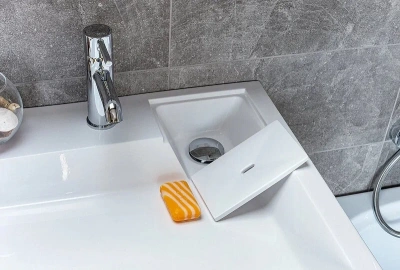 Раковина над стиральной машиной Кари 60/55 с комплектующими Kar-D1 SuperSan фото в интернет-магазине Русалия