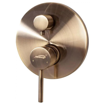 Душевая система встраиваемая (без излива) Hansberge H6090BR, бронза фото в интернет-магазине Русалия