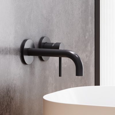 360260300 Scandinavian Pure, встраиваемый смеситель для раковины, чёрный фото в интернет-магазине Русалия