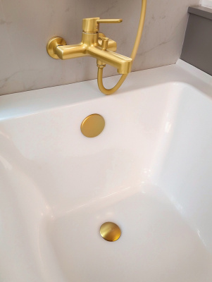 Слив-перелив для ванны AltroBagno BD 070305 OrSp фото в интернет-магазине Русалия