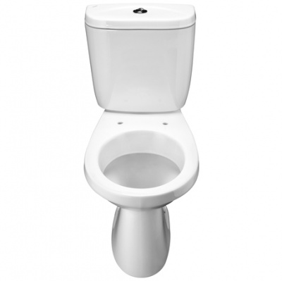 Унитаз - компакт Анимо с сиденьем полипропилен 1WH110032 наклонный Santek фото в интернет-магазине Русалия