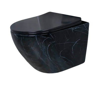 Унитаз подвесной Gid Bs2198 62227Y под камень глянцевый 49x36x35.5 фото в интернет-магазине Русалия