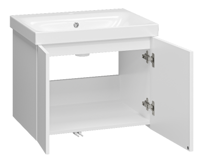 Тумба Лира 60 подвесная с раковиной Cersanit Moduo 60 Misty фото в интернет-магазине Русалия