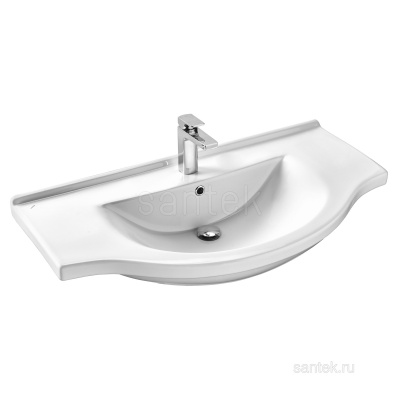 Тумба № 26 - 100 c раковиной Эльбрус 100 Эко Стандарт Style Line фото в интернет-магазине Русалия