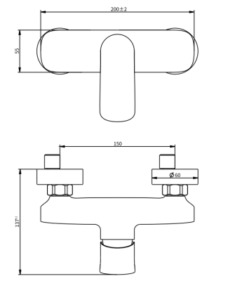 Смеситель для душа Savol (SK-H7403) фото в интернет-магазине Русалия