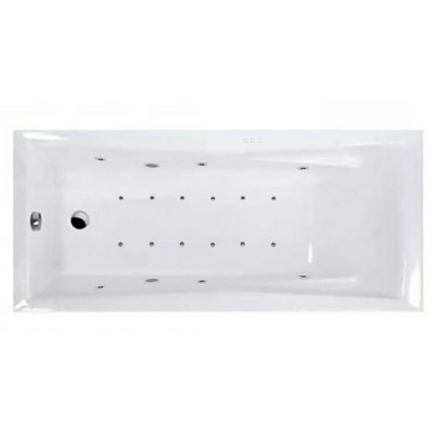 Гидромассажная ванна WHITECROSS Palace 180x80 "RELAX" (хром) WAEX.PAL18.RELAX.CR фото в интернет-магазине Русалия