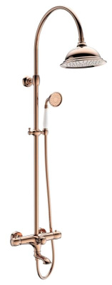 Душевая система с термостатом AltroBagno Beatrice 030403 R Or AltroBagnoBeatrice030403ROr фото в интернет-магазине Русалия