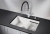 Кухонная мойка GRANULA Kitchen Space (7304U, АРКТИК) фото в интернет-магазине Русалия