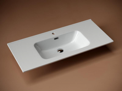 Умывальник накладной прямоугольный Element 1010*465*180мм CN7003 Ceramica Nova фото в интернет-магазине Русалия