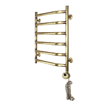 Электрический полотенцесушитель Лаура Плюс П6 500х600 АБР ER, античная бронза Domoterm фото в интернет-магазине Русалия