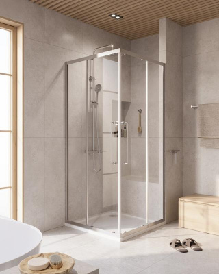 Душевой уголок CEZARES RELAX-304-A-2-100-C-CR фото в интернет-магазине Русалия