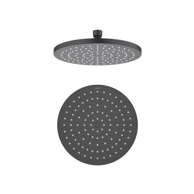 Круглый верхний душ  220*12 мм AQUATEK, матовый черный AQ2086MB фото в интернет-магазине Русалия