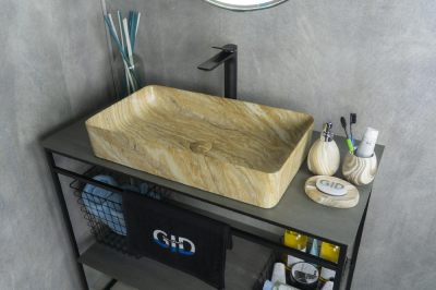 Раковина накладная Gid Mnc595 фото в интернет-магазине Русалия