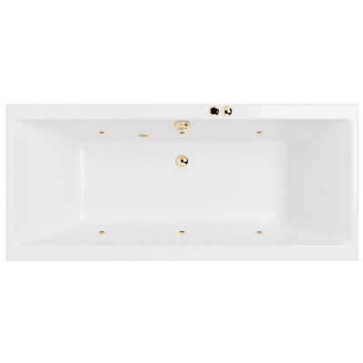 Гидромассажная ванна EXCELLENT Pryzmat 160x75 "SOFT" (золото) WAEX.PRY16.SOFT.GL фото в интернет-магазине Русалия